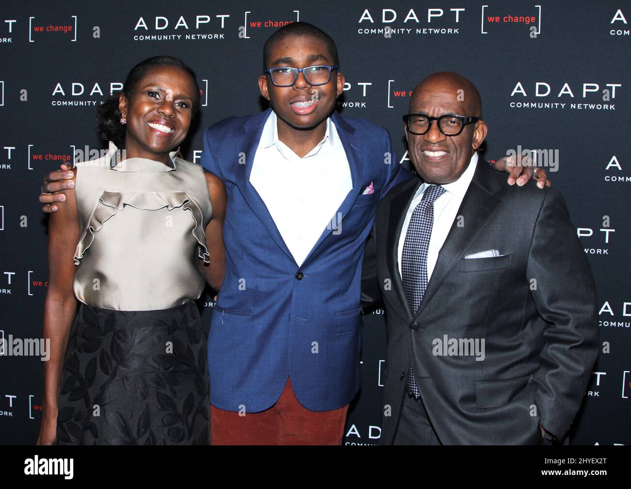 Al Roker, wife Deborah Roberts & son Nicholas Roker attending the 2018 ...