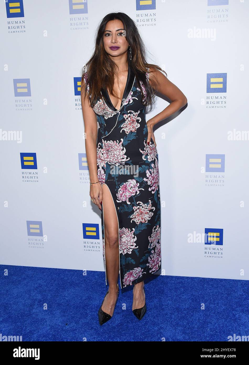 Noureen DeWulf at the Human Rights Campaign 2018 Los Angeles Dinner