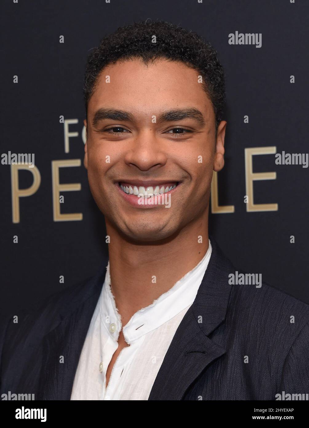 Rege-Jean Page at the series premiere of 'For The People' held at The London West Hollywood on March 10, 2018 West Hollywood, CA. Stock Photo