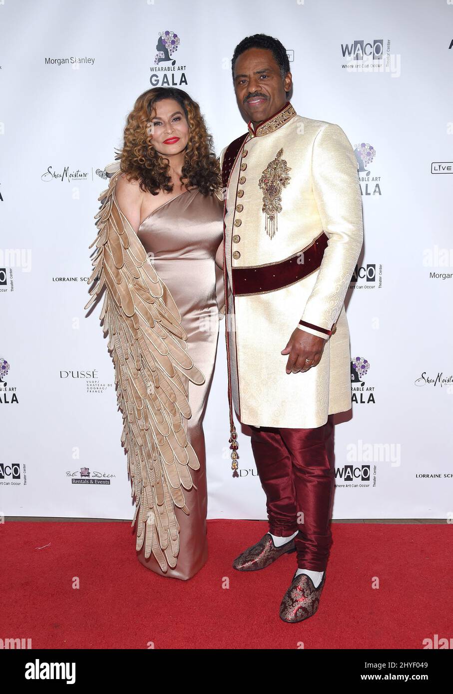 Tina Knowles and Richard Lawson attending The Annual Wearable Art Gala by WACO Arts Center