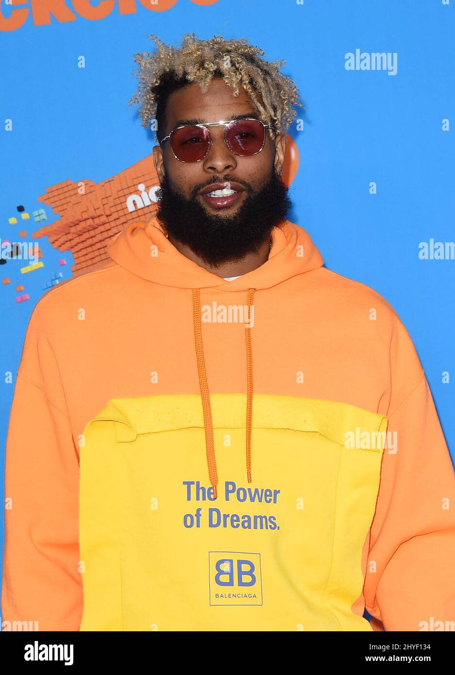 Los Angeles Rams wide receiver Odell Beckham Jr. (3) wears a “We Not Me”  hoodie before an NFL game against the Jacksonville Jaguars, Sunday, Dec. 5  Stock Photo - Alamy