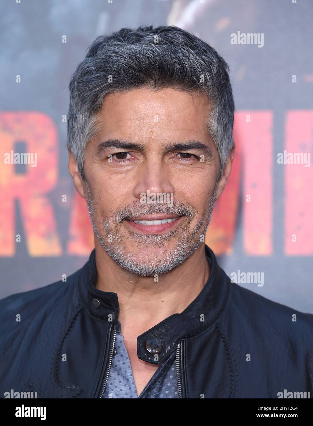 Esai Morales attending the world premiere of "Rampage" held at the