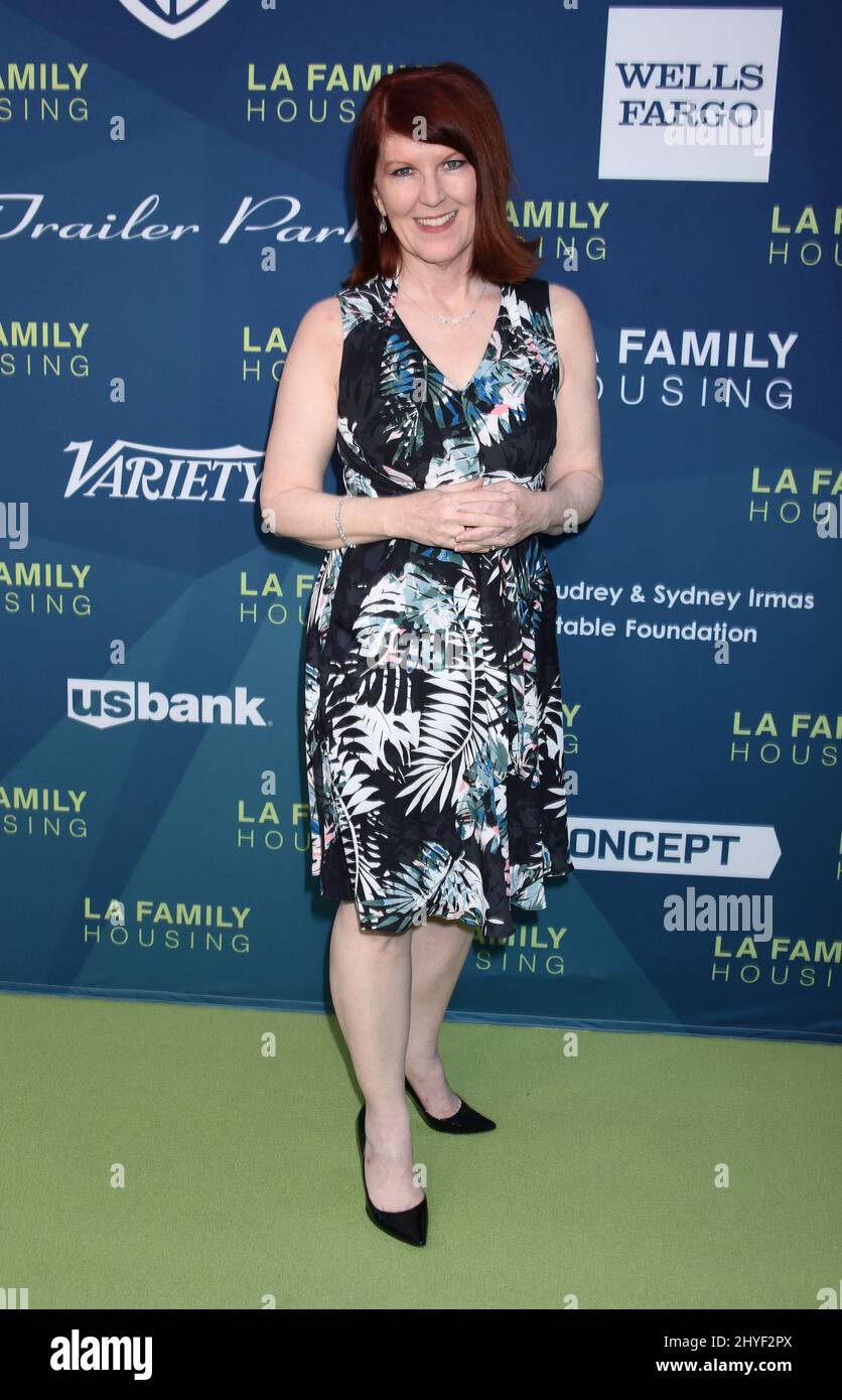 Kate Flannery attending the 2018 LA Family Housing Awards Stock Photo