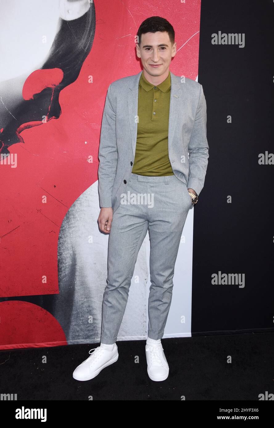 Sam Lerner at Universal Pictures 'Blumhouse's Truth Or Dare' Premiere held at the ArcLight Cinemas Cinema Dome on April 12, 2018 in Hollywood, Los Angleles Stock Photo