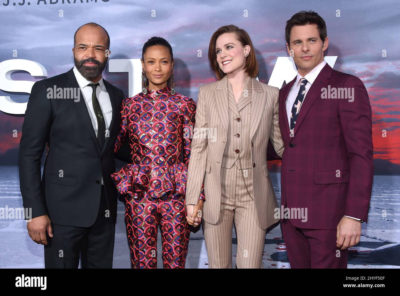 Jeffrey Wright, Thandie Newton, Evan Rachel Wood and James Marsden at