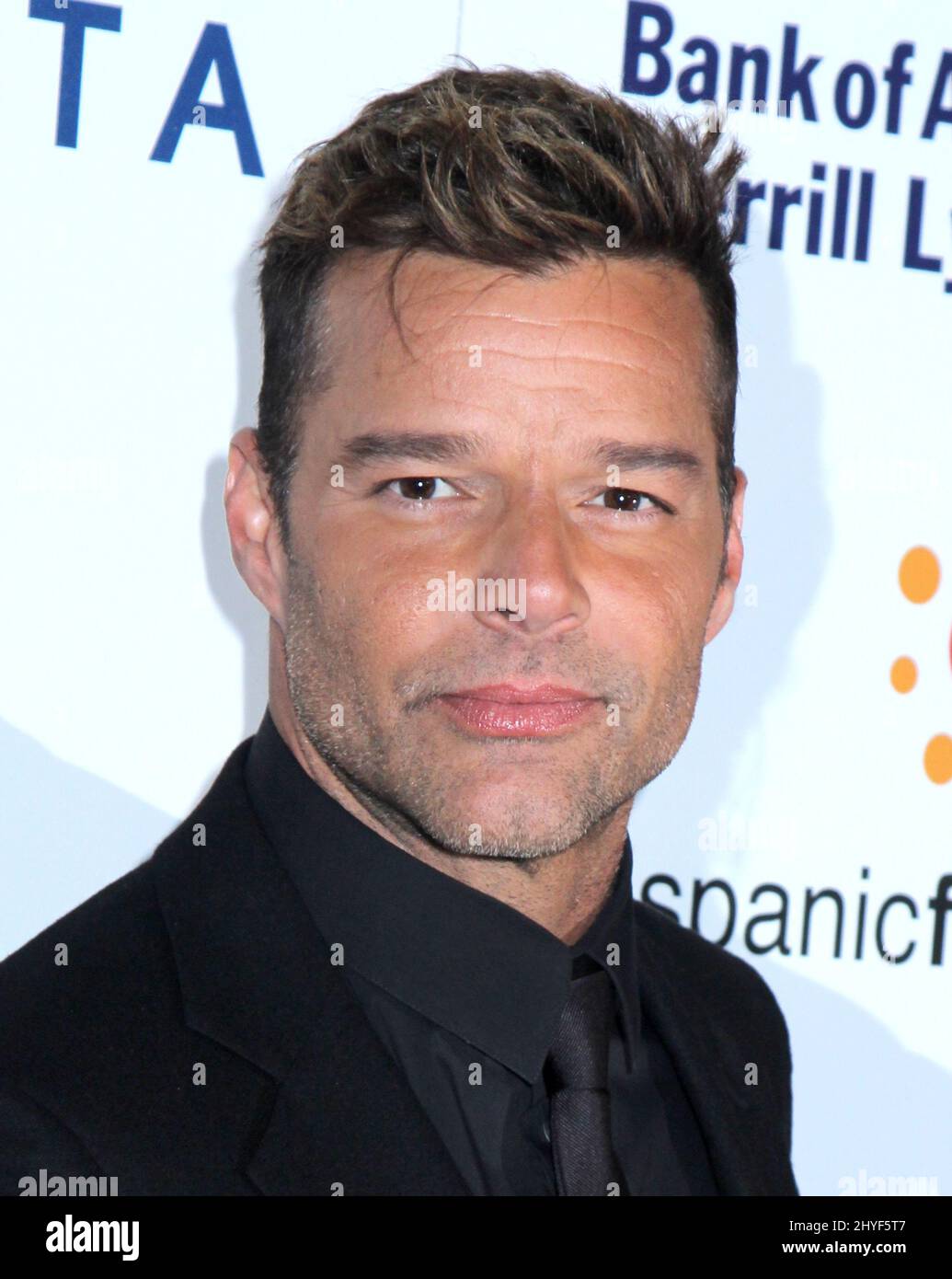 Ricky Martin attending the Hispanic Federations 'Rising Stronger' Spring Gala, held at the Museum of Natural History on April 19, 2018. Stock Photo