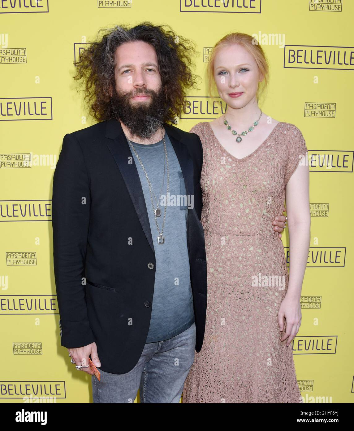 Molly Quinn and Elan Gale attending the "Belleville" Opening Night held