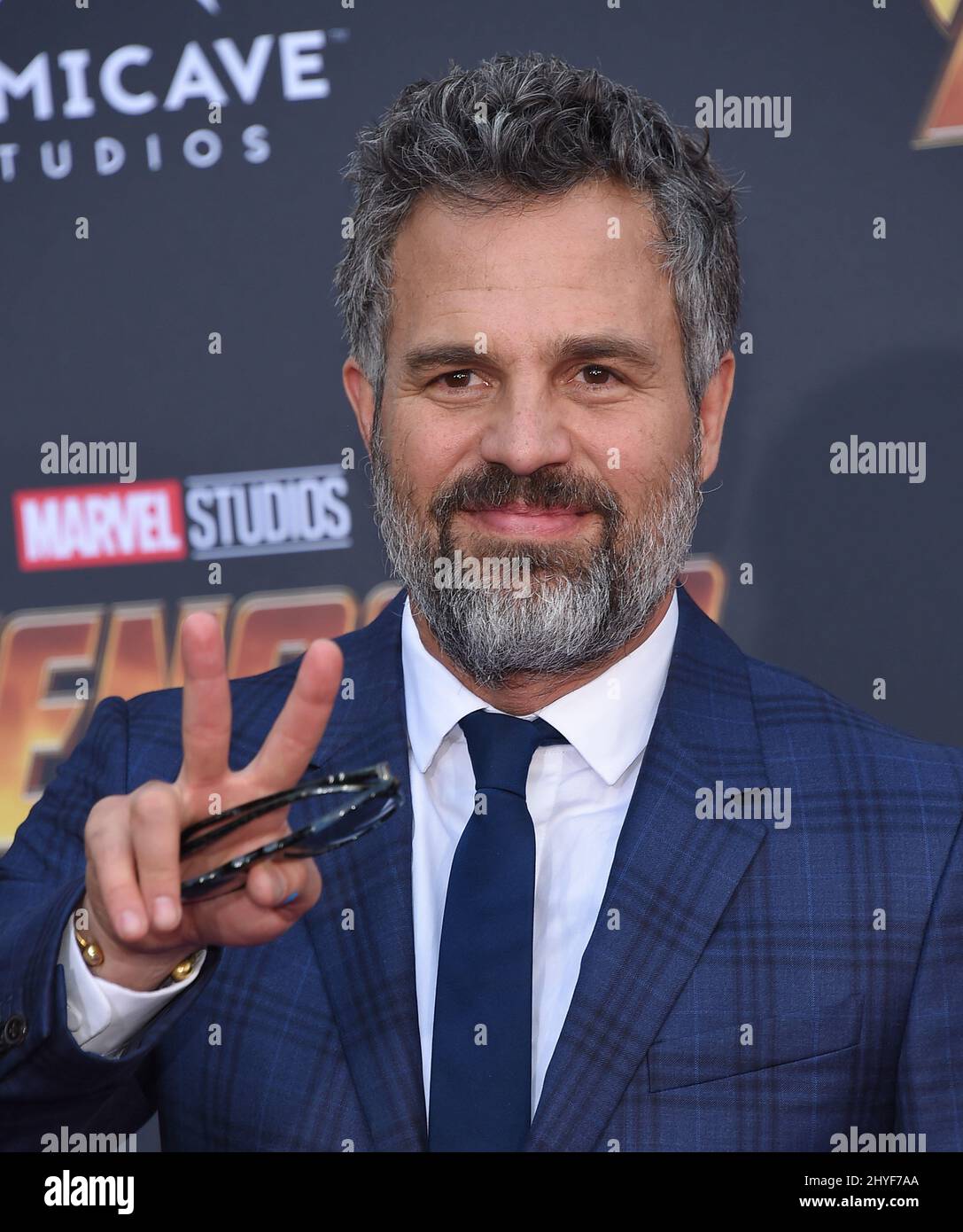 Mark Ruffalo attending the world premiere of Avengers: Infinity War ...