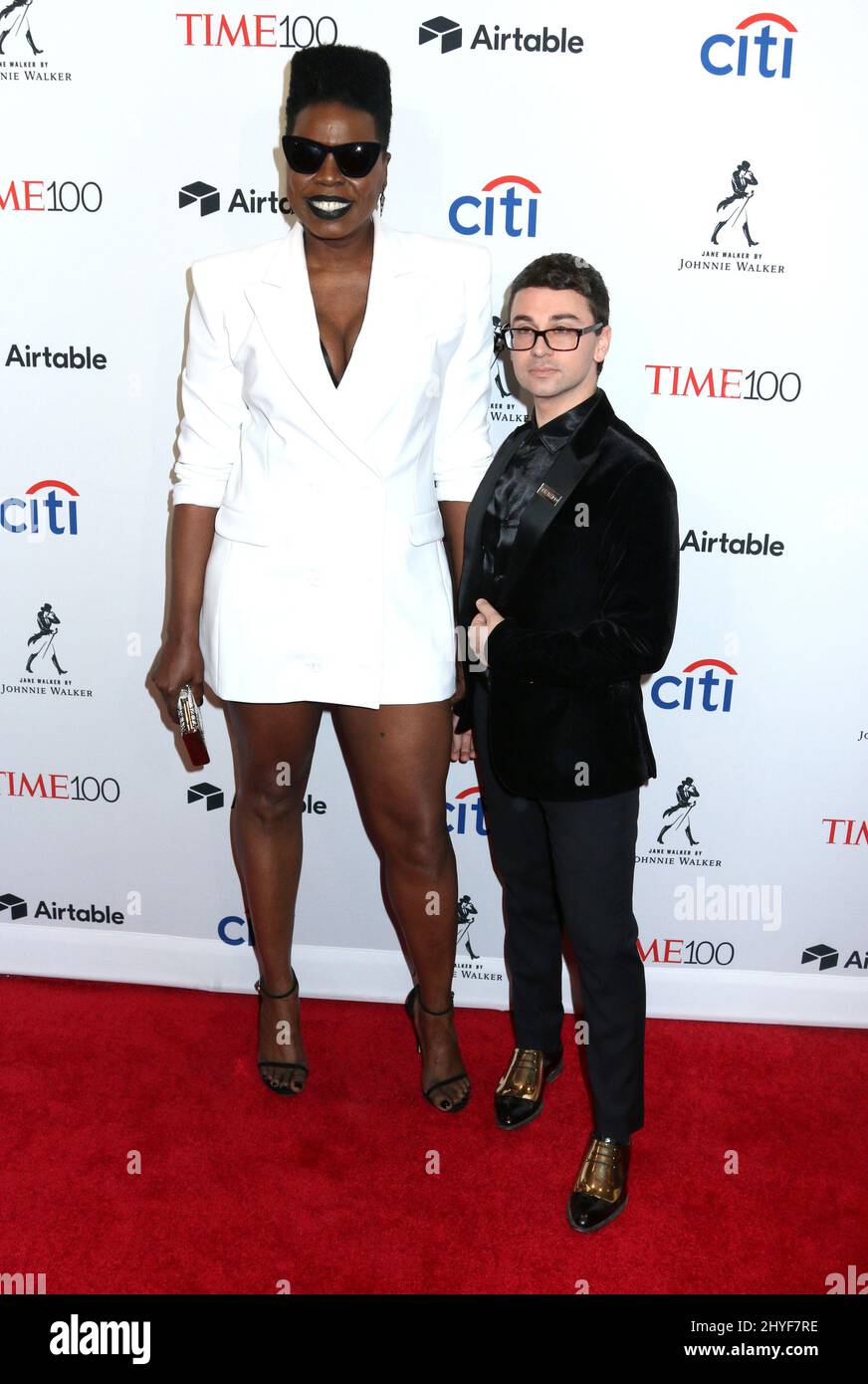 Leslie Jones & Christian Siriano attending the Time 100 Gala at Lincoln