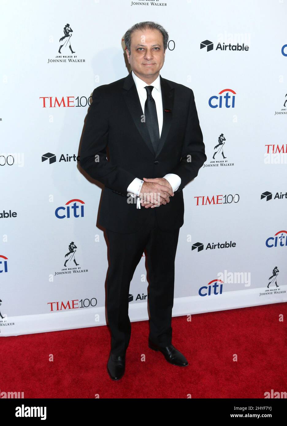 Preet Bharara attending the Time 100 Gala at Lincoln Center in New York Stock Photo