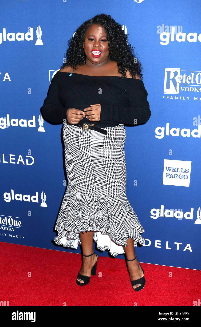 Alex Newell attending the 29th Annual GLAAD Media Awards held at The New York Hilton Midtown