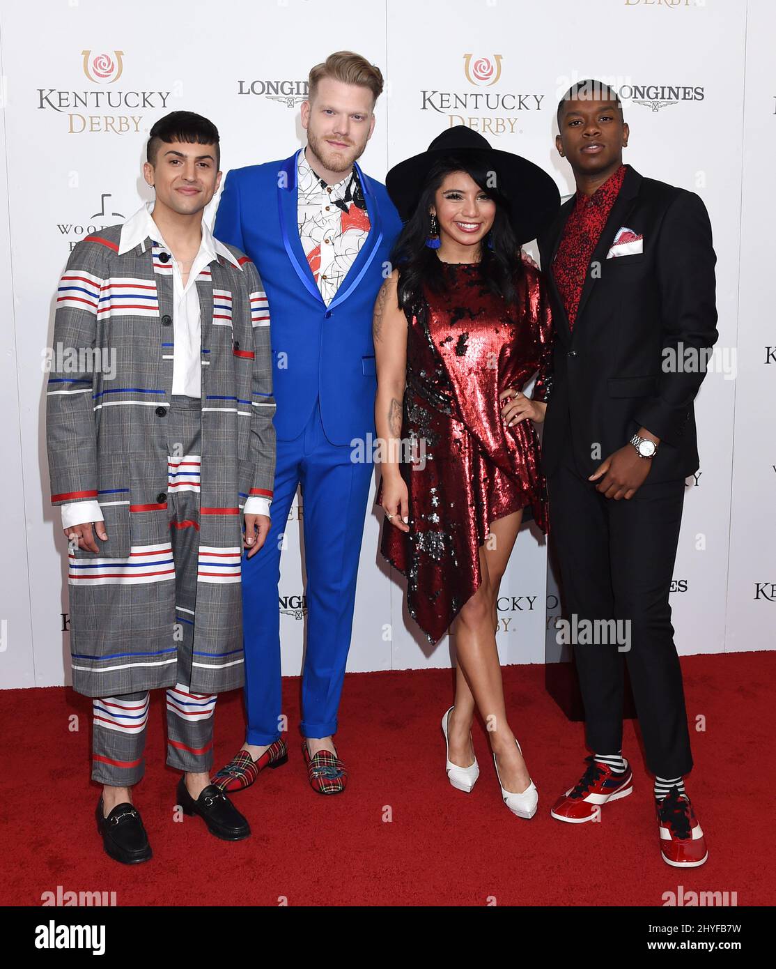 Pentatonix at the 144th Kentucky Derby held at Churchill Downs on May 5
