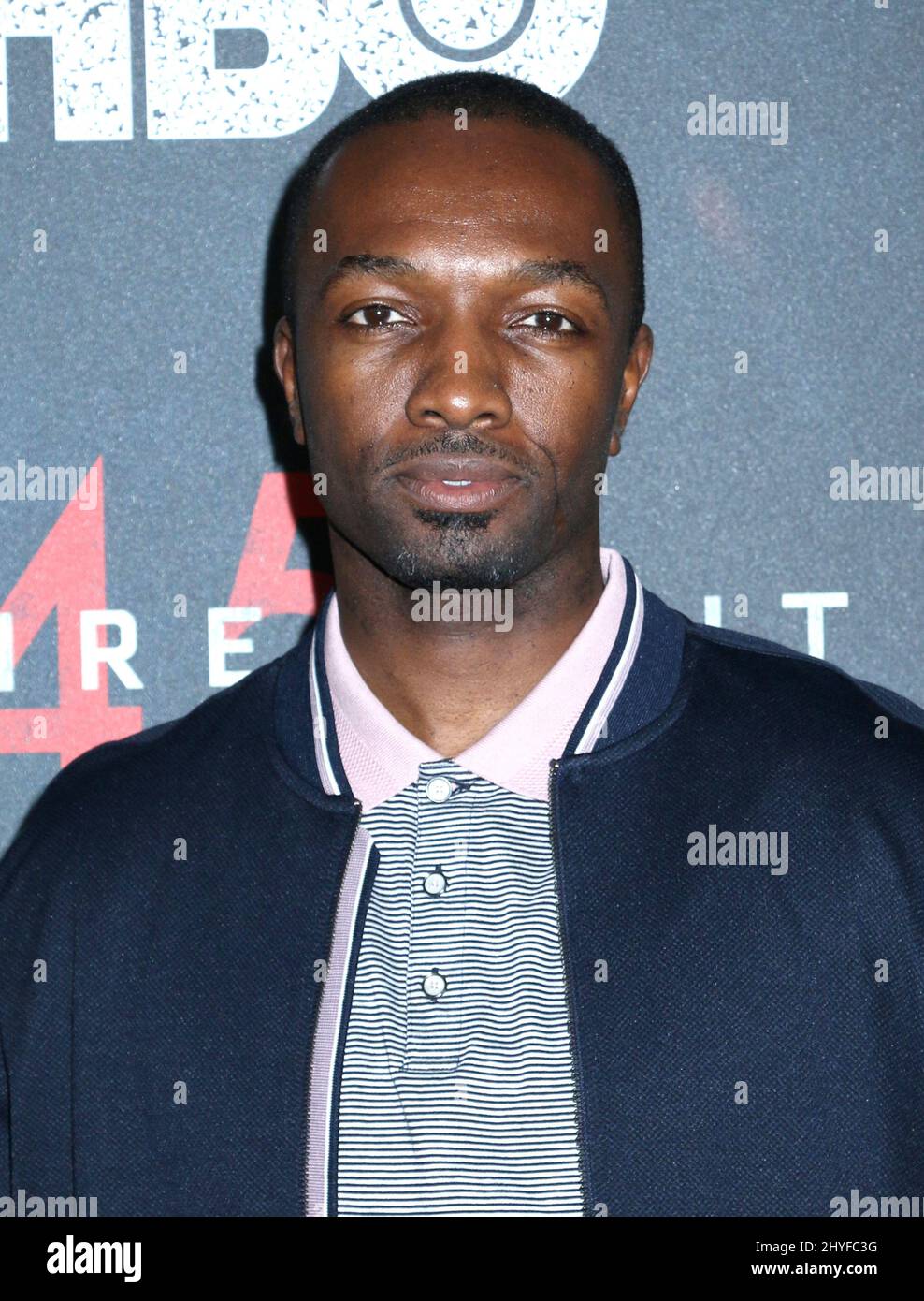 Jamie Hector attending the Fahrenheit 451 Premiere held at NYU Skirball Center on May 8, 2018