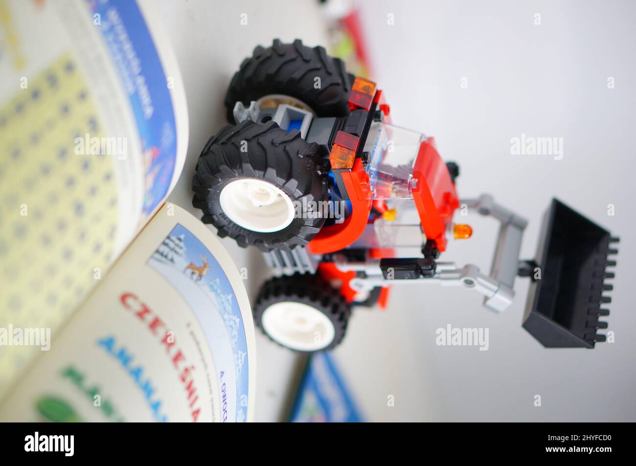 Tigge udstrømning forsendelse Lego tractor hi-res stock photography and images - Alamy