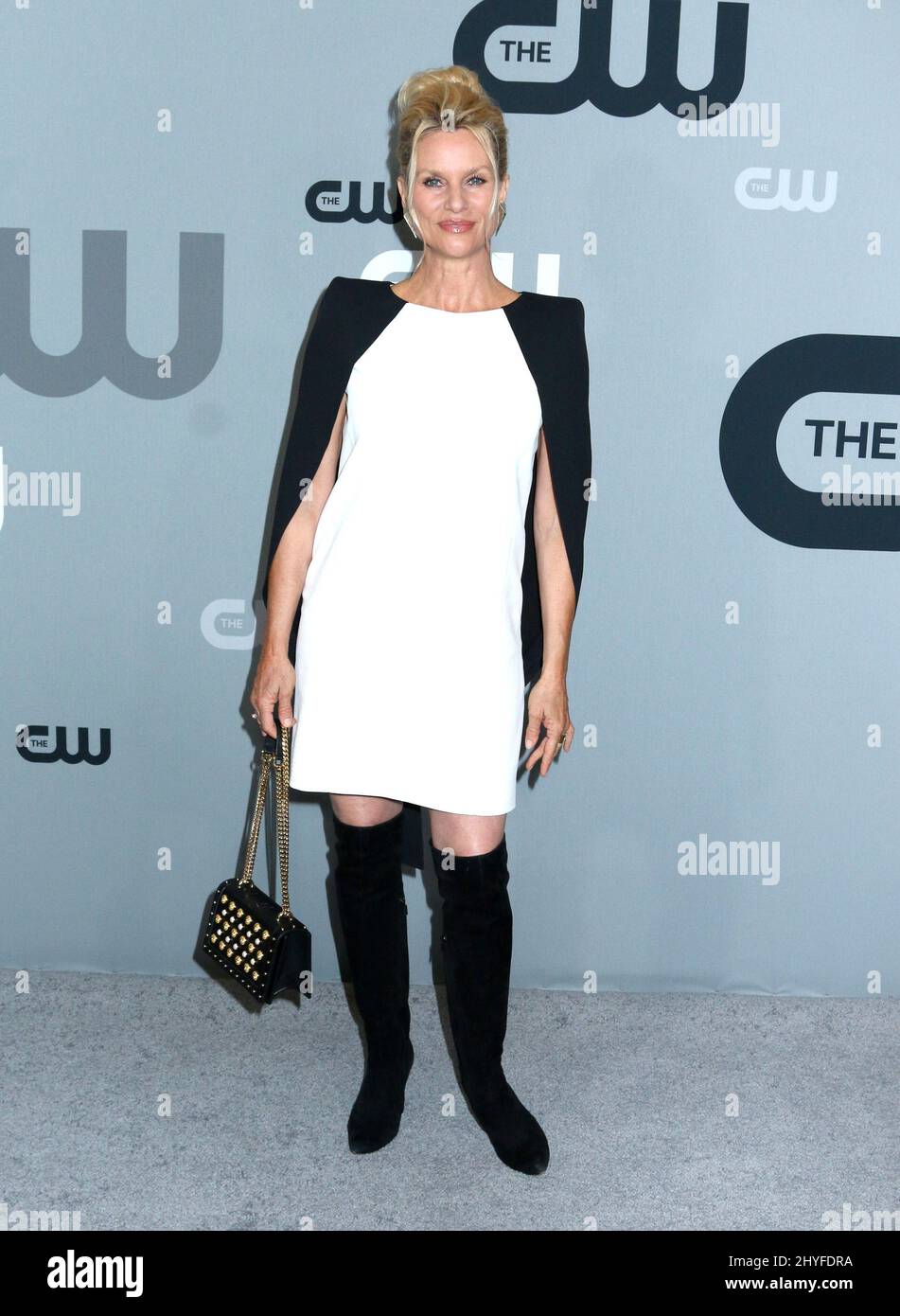 Nicollette Sheridan attending The CW Network's Upfront held at The