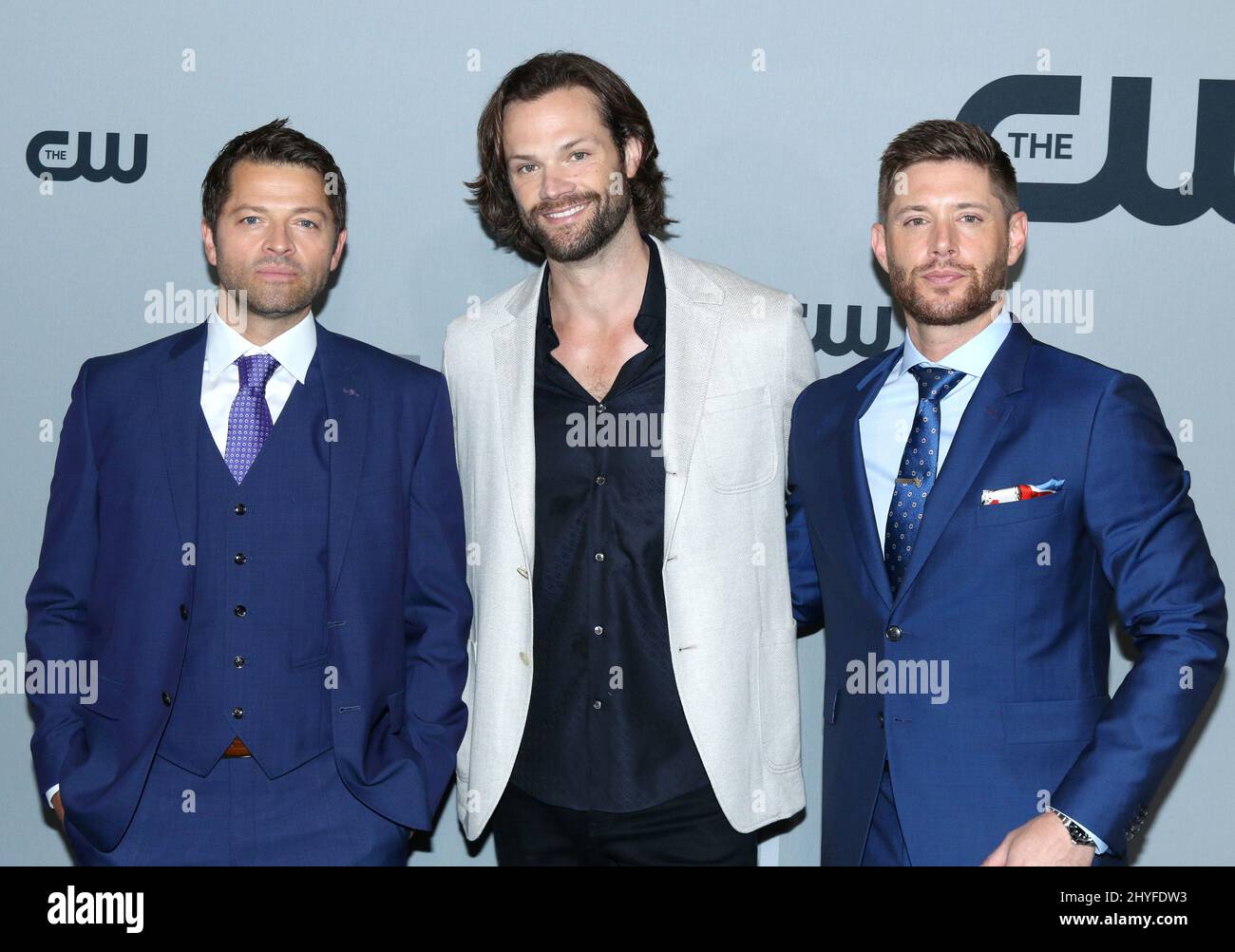 Jensen Ackles and Jared Padalecki arriving at the WB 2005 All Star  Celebration Party at the La Cabana in Los Angeles. July 22, 2005 Stock  Photo - Alamy, image size:1300x1002