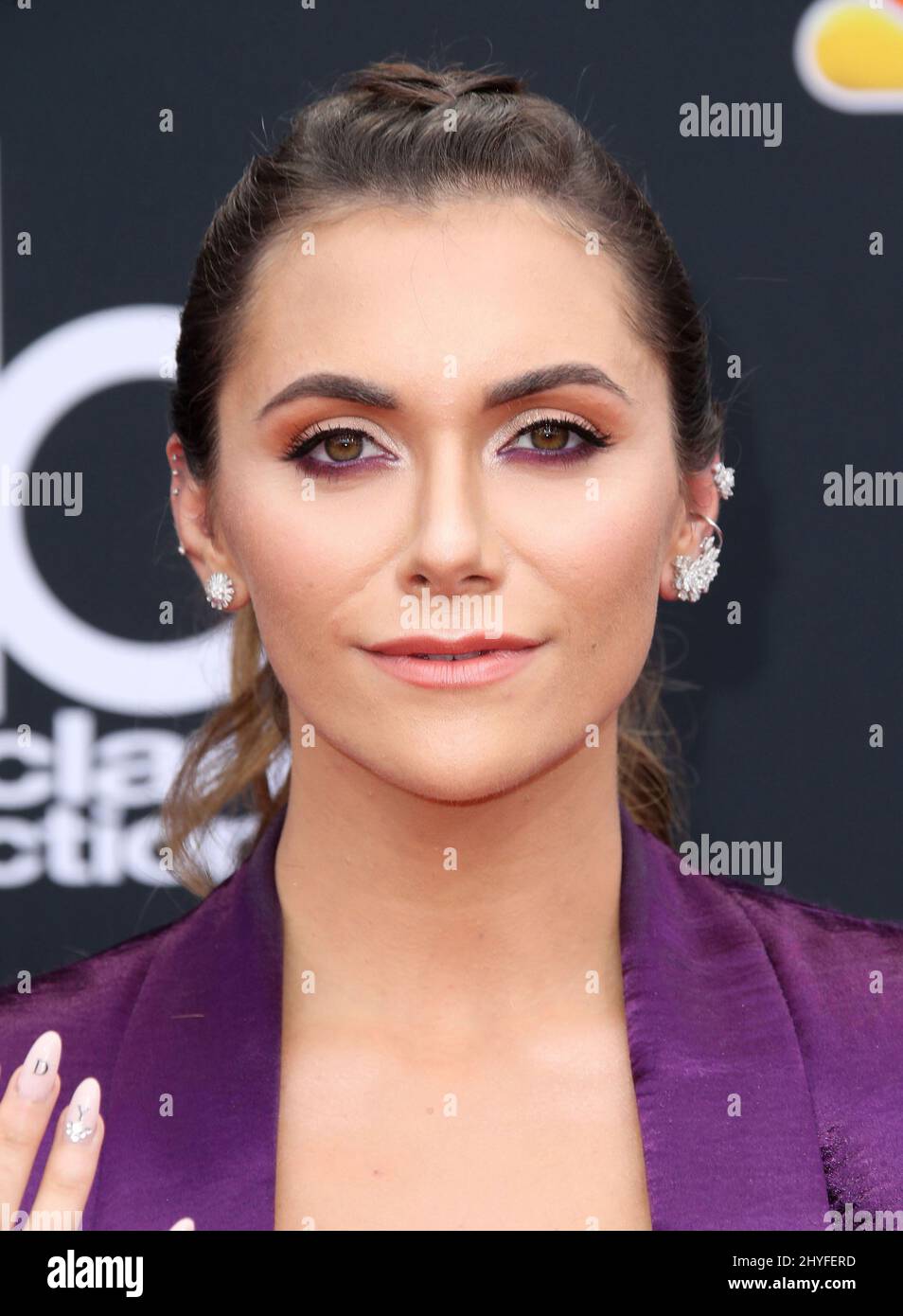 Alyson Stoner at the 2018 Billboard Music Awards held at the MGM Grand Garden Arena Stock Photo