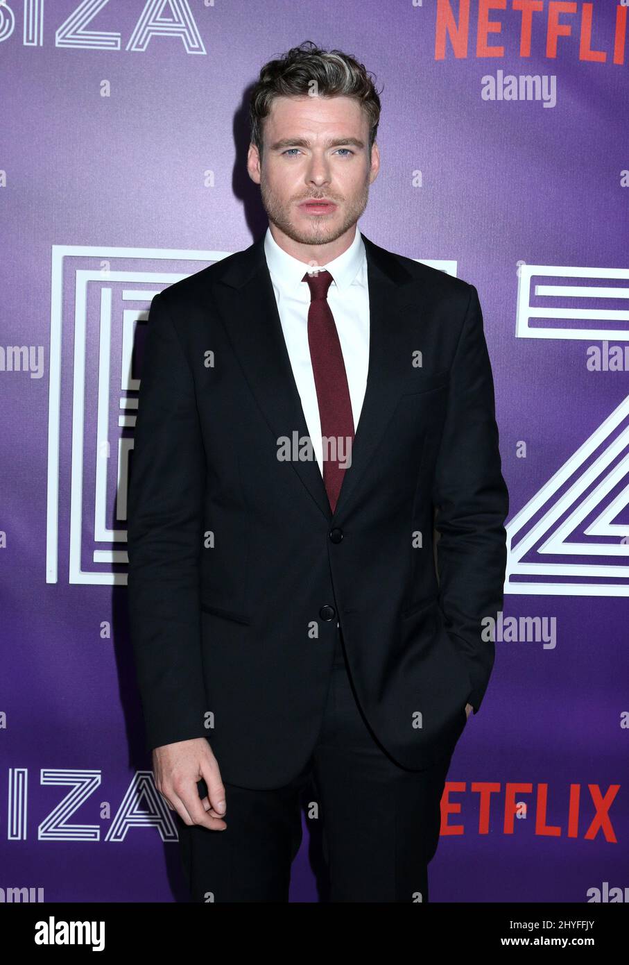 Richard Madden attending Netflix's 'Ibiza' premiere Held at the AMC ...
