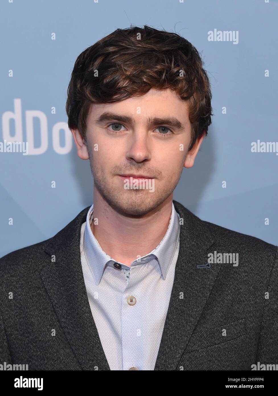 Freddie Highmore attending the 'The Good Doctor' Emmy FYC Event in