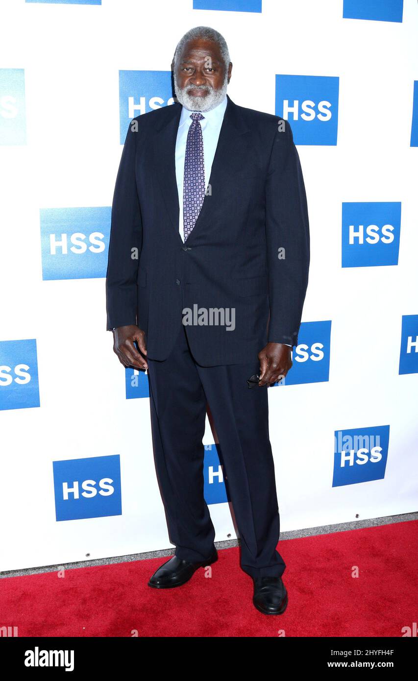 Willis Reed attending the Hospital for Special Surgery (HSS) 35th