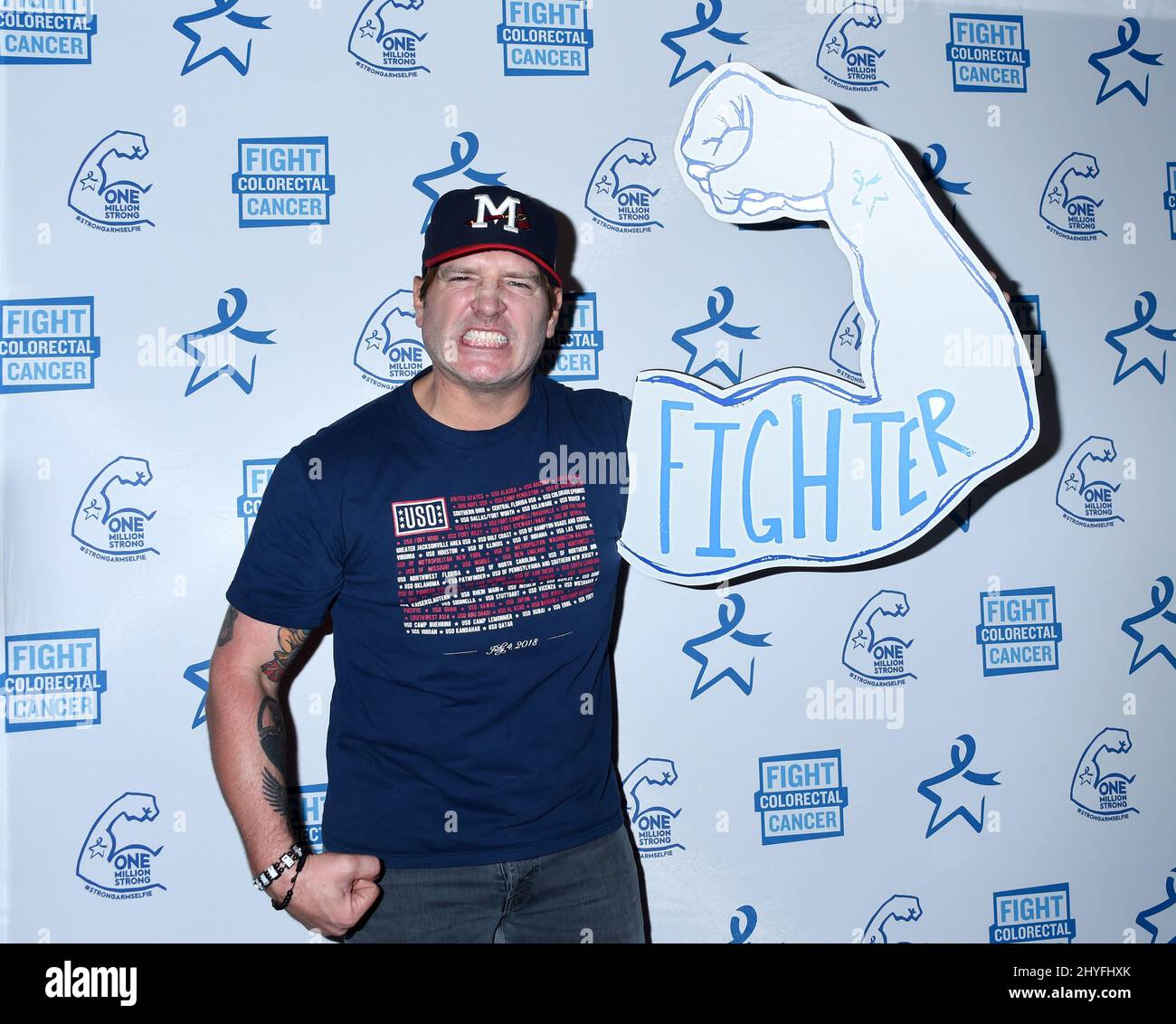 Jerrod Niemann at the 6th Annual Craig Campbell Celebrity Cornhole Challenge benefitting the non-profit Fight Colorectal Cancer (Fight CRC) held at the City Winery on June 5, 2018 in Nashville, Tennessee Stock Photo