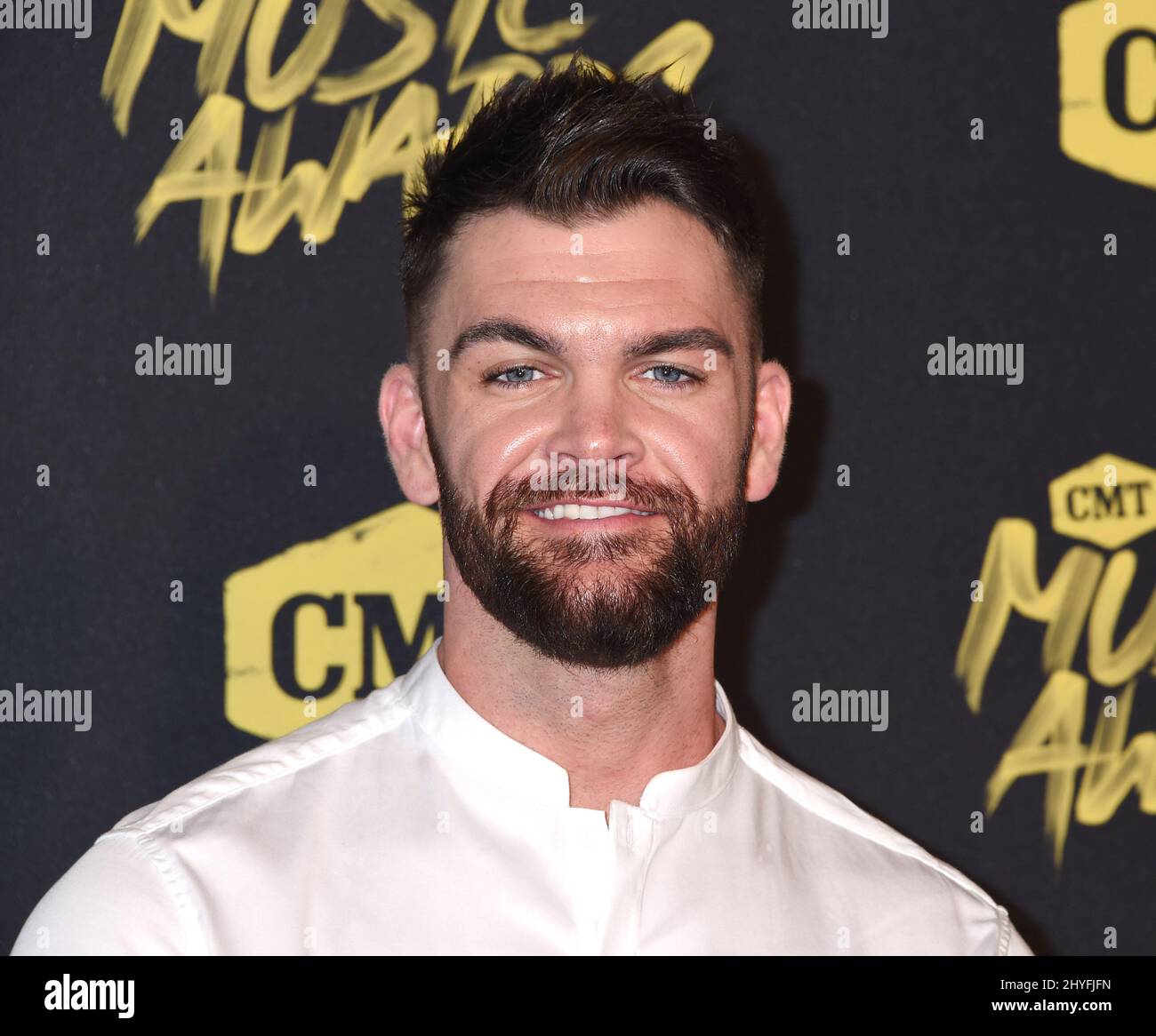 Dylan Scott at the 2018 CMT Music Awards held at Bridgestone Arena on