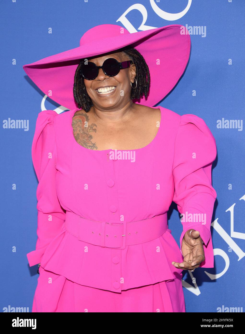 Whoopi Goldberg at the 2018 CFDA Fashion Awards held at the Brooklyn Museum on June 4, 2018 in Brooklyn, NY Stock Photo