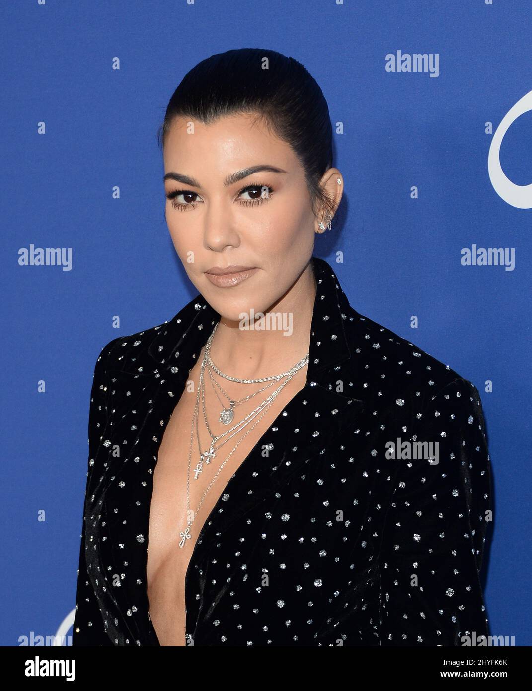 Kourtney Kardashian at the 2018 CFDA Fashion Awards held at the Brooklyn Museum on June 4, 2018 in Brooklyn, NY Stock Photo