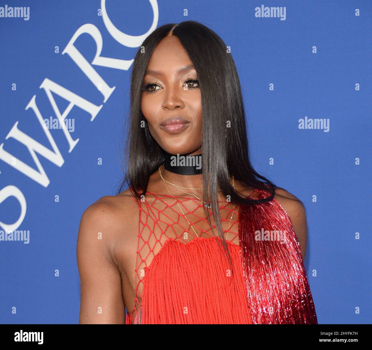 Naomi Campbell at the 2018 CFDA Fashion Awards held at the Brooklyn Museum on June 4, 2018 in Brooklyn, NY Stock Photo