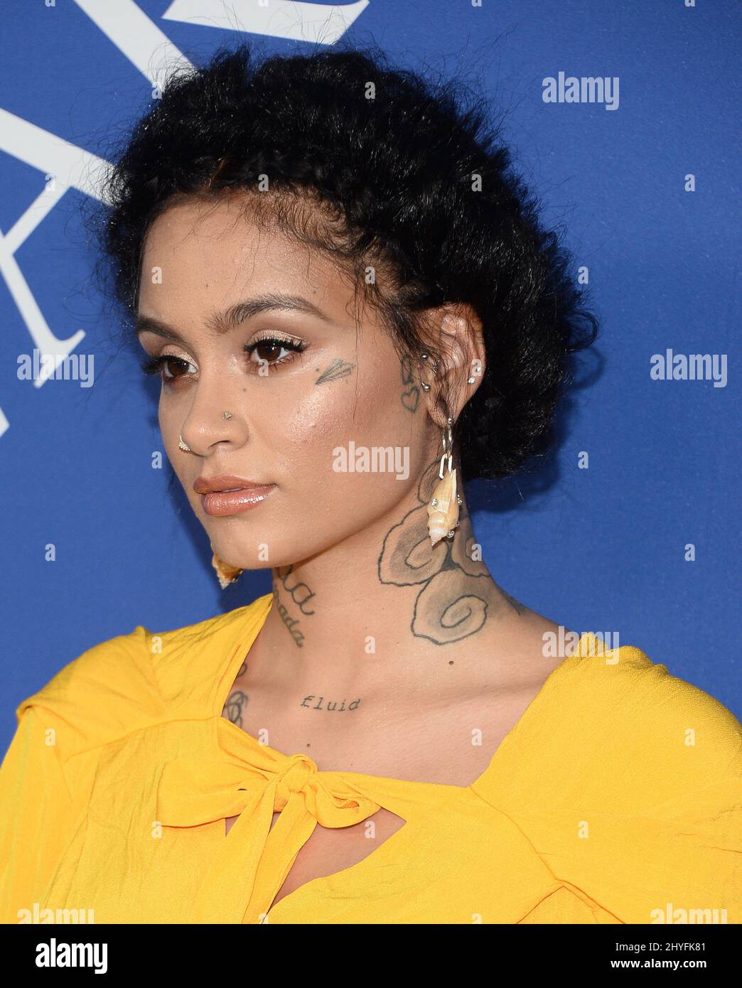Kehlani at the 2018 CFDA Fashion Awards held at the Brooklyn Museum on June 4, 2018 in Brooklyn, NY Stock Photo