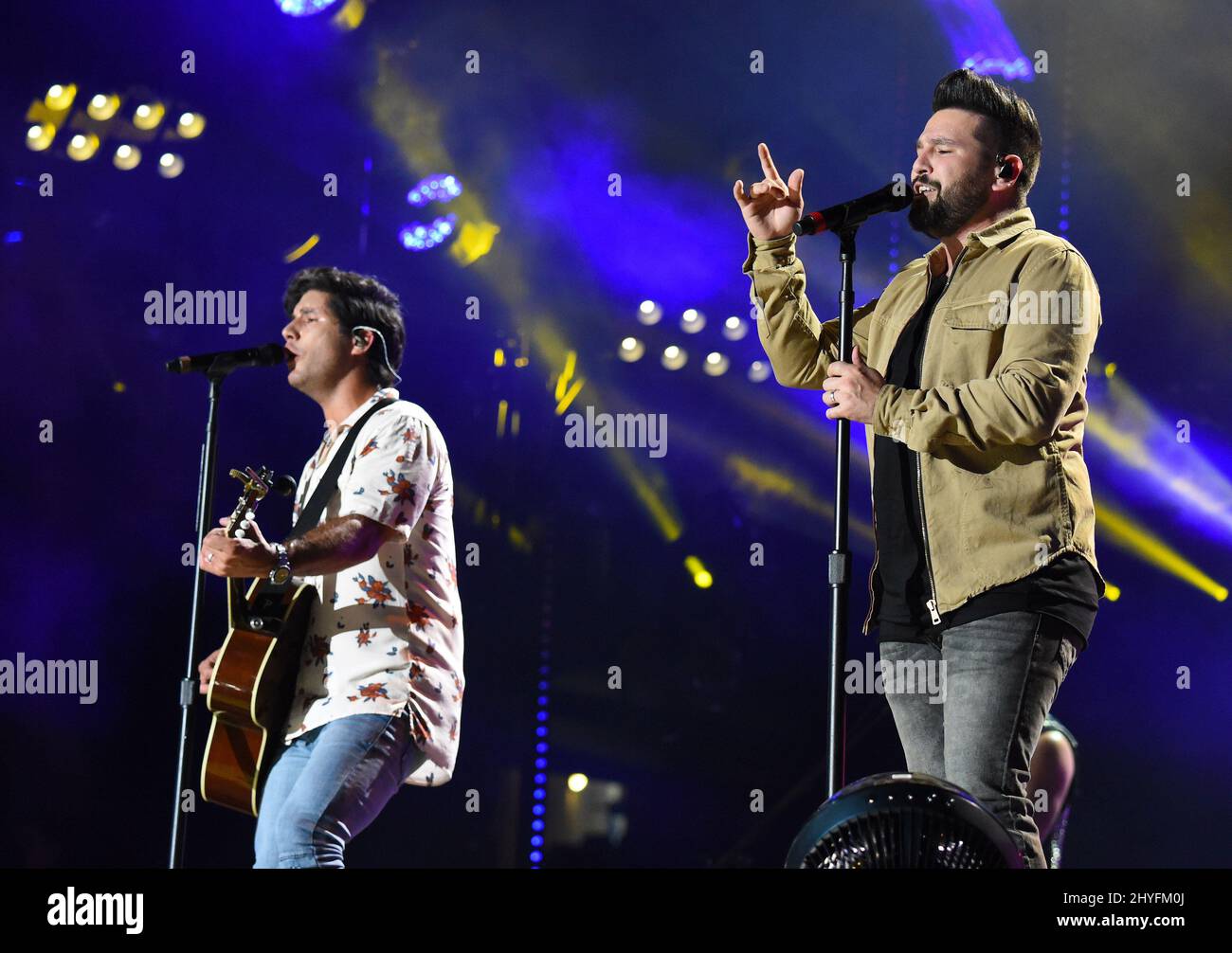 Dan Smyers and Shay Mooney of Dan + Shay host the 2018 CMA Fest held at