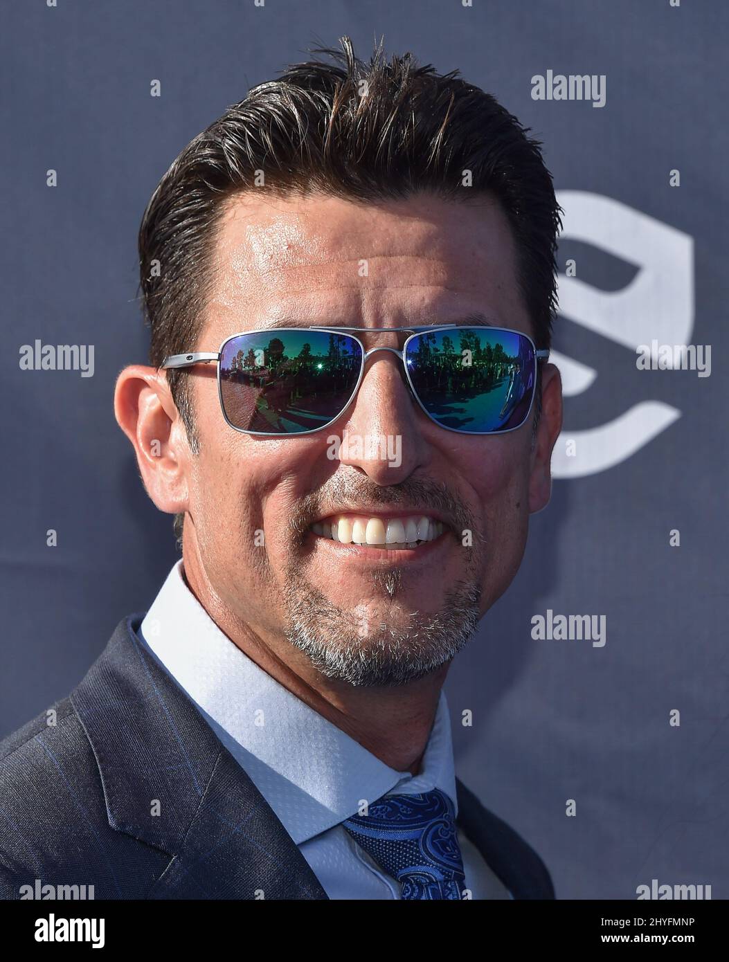 Nomar Garciaparra attending the 4th Annual Blue Diamond Gala event at Dodger Stadium on June 11, 2018 in Los Angeles, CA Stock Photo