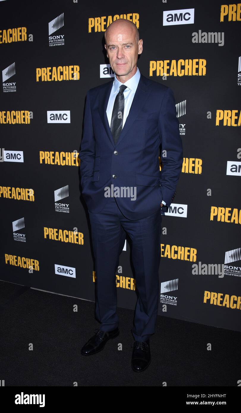 Pip Torrens attending AMC's 'Preacher' Season 3 Premiere in Hollywood, USA on June 14, 2018. Stock Photo