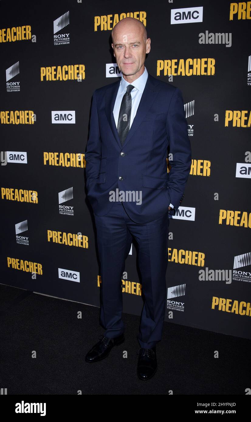 Pip Torrens attending AMC's 'Preacher' Season 3 Premiere in Hollywood, USA on June 14, 2018. Stock Photo