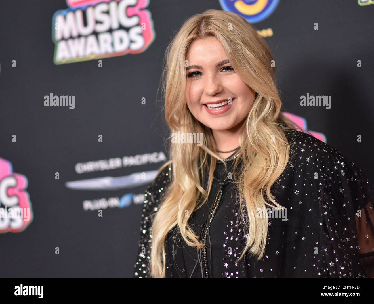 Brennley Brown arriving to the 2018 Radio Disney Music Awards at Loews