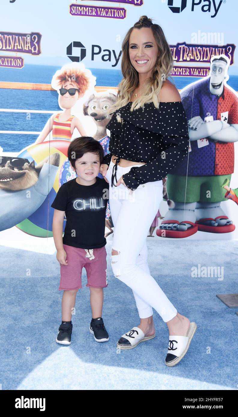 Teddi Jo Mellencamp and Cruz Arroyave at the "Hotel Transylvania 3