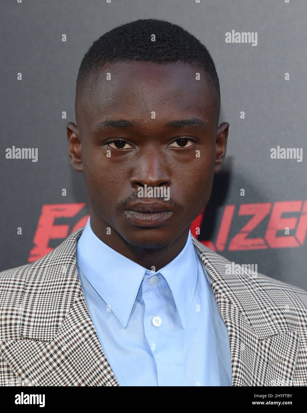 Ashton Sanders at the Los Angeles premiere of "The Equalizer 2" held at