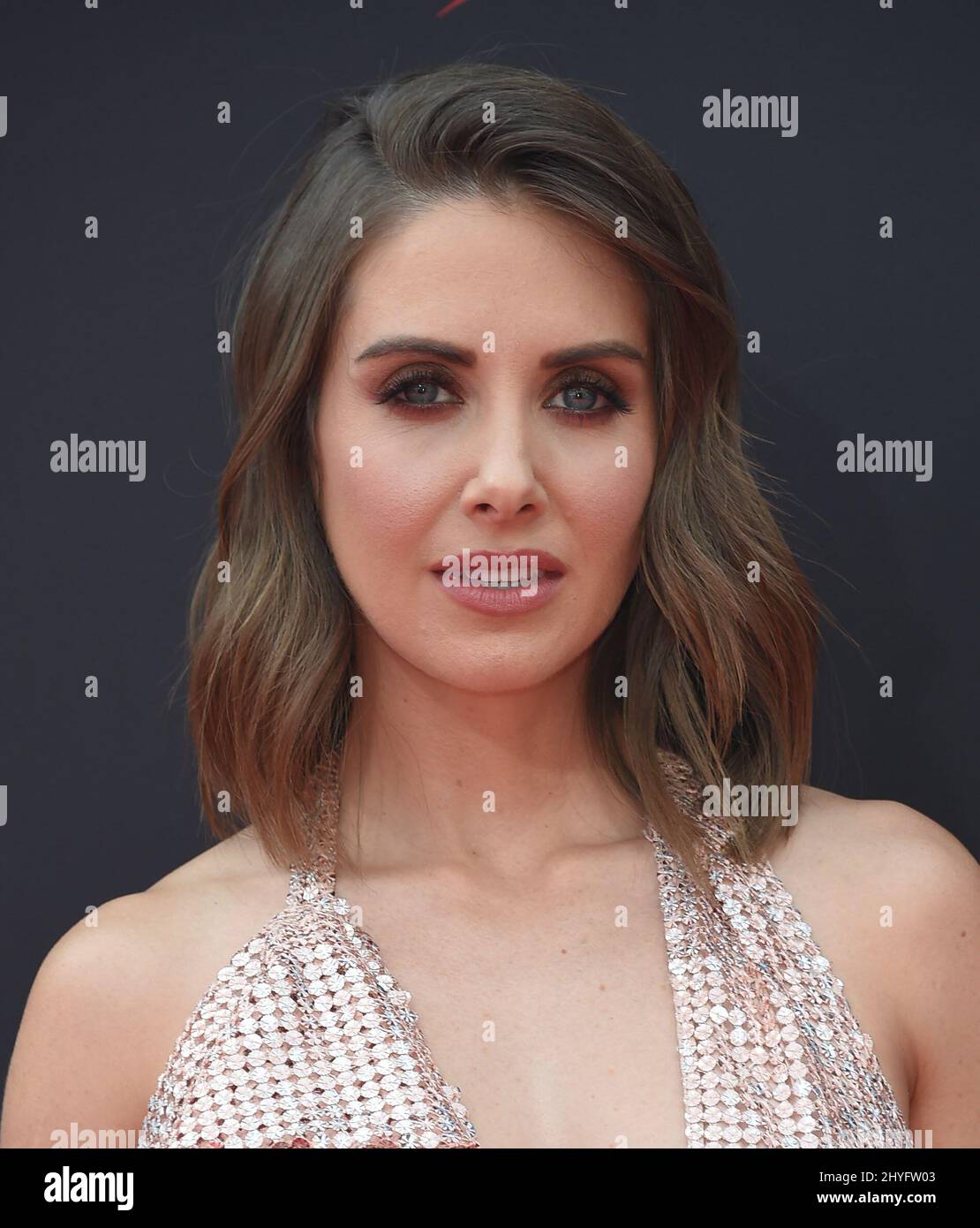 Alison Brie at the 2018 ESPY Awards held at the Microsoft Theatre L.A