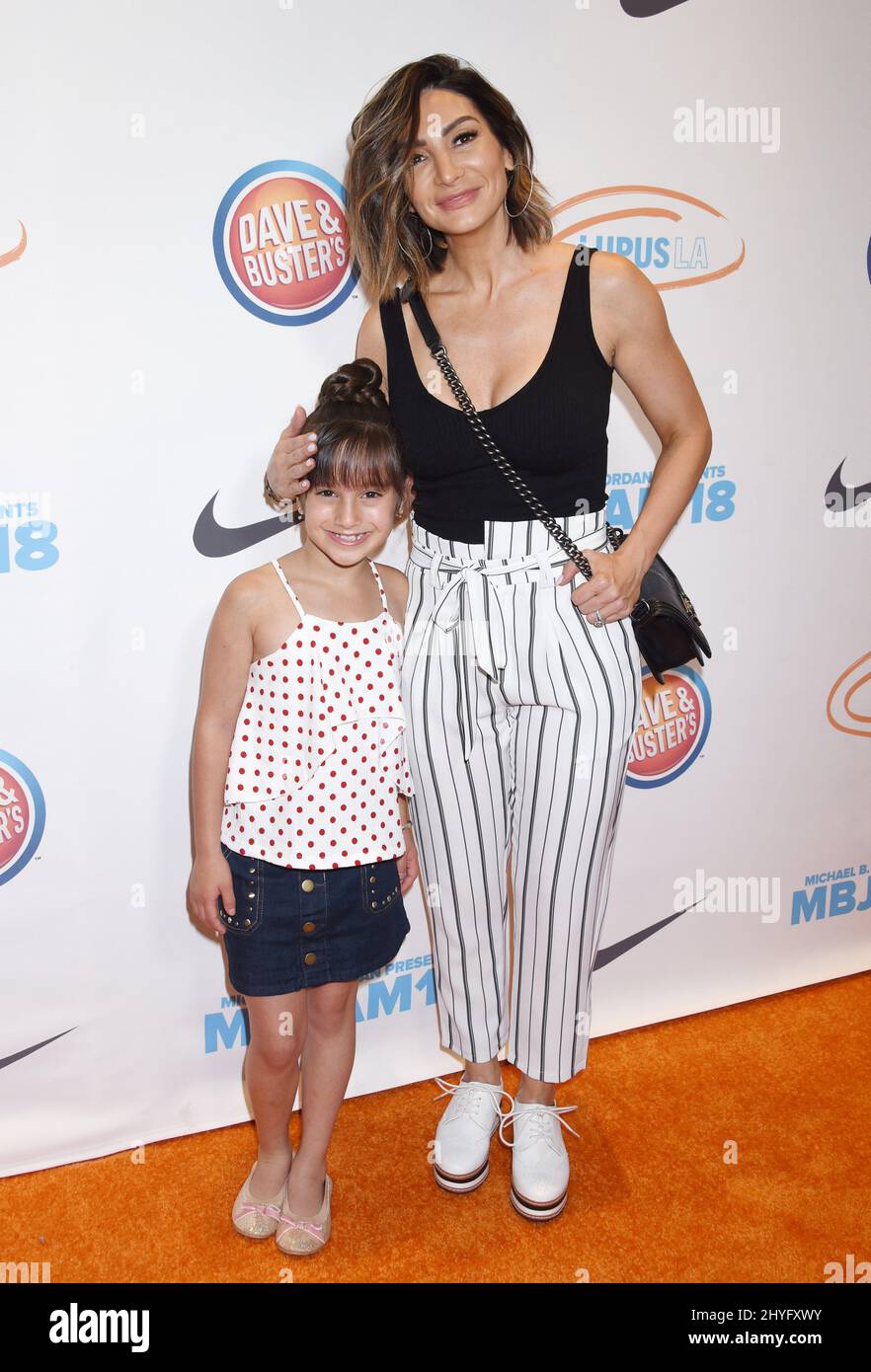 Courtney Mazza and Gia Lopez at the Michael B. Jordan and Lupus LA