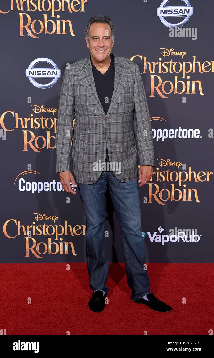 Brad Garrett attending the premiere of Christopher Robin in Los Angeles