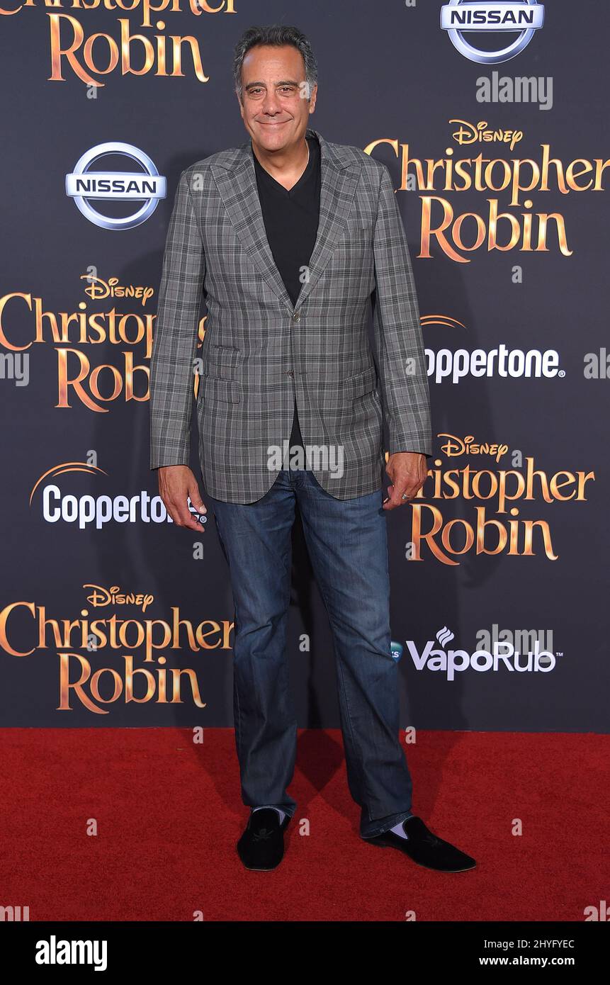 Brad Garrett attending the premiere of Christopher Robin in Los Angeles