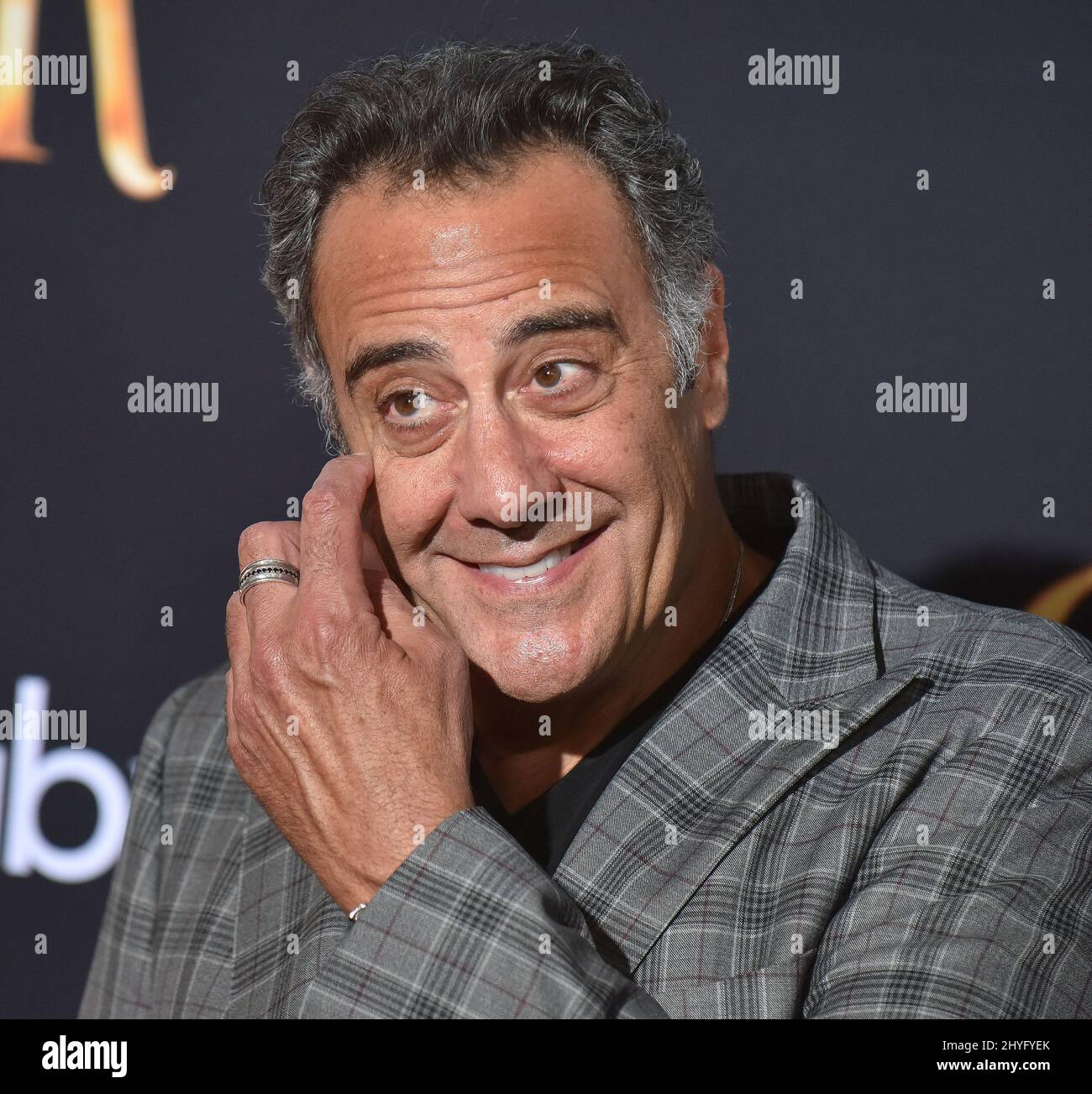 Brad Garrett attending the premiere of Christopher Robin in Los Angeles