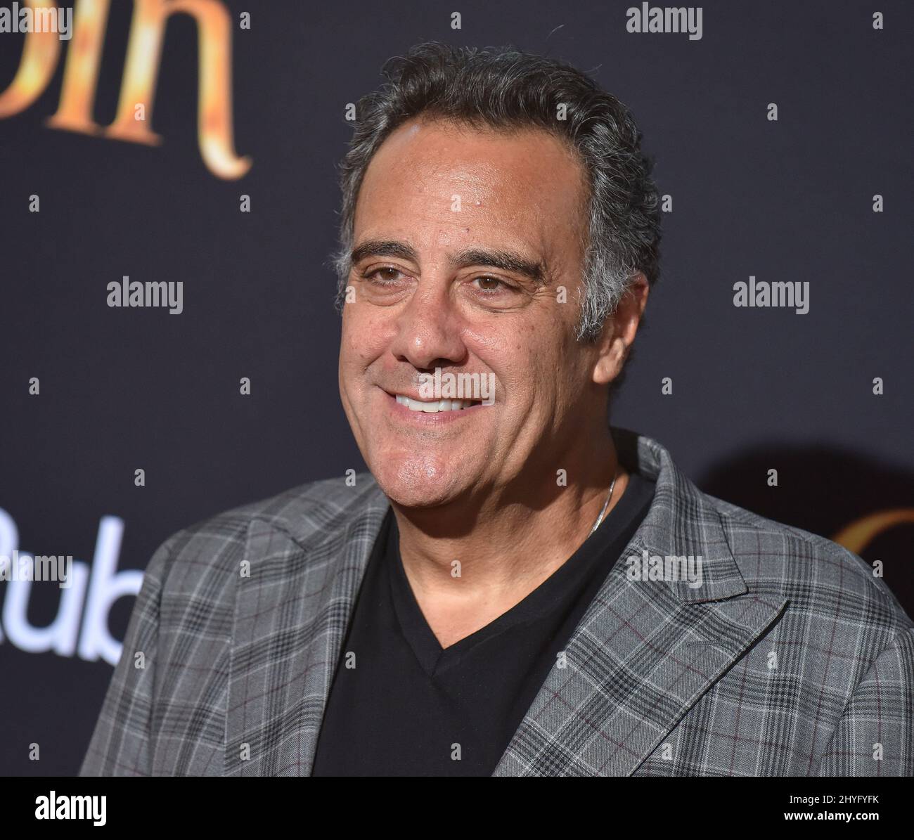 Brad Garrett attending the premiere of Christopher Robin in Los Angeles