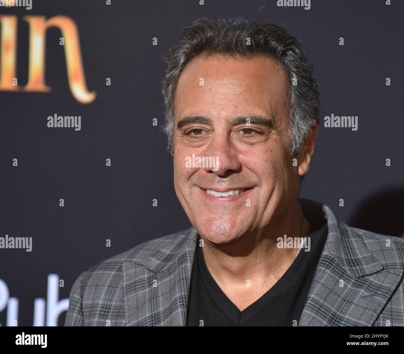 Brad Garrett attending the premiere of Christopher Robin in Los Angeles
