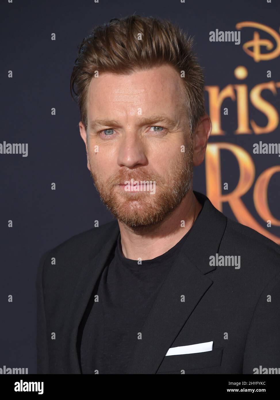 Ewan McGregor attending the premiere of Christopher Robin in Los ...