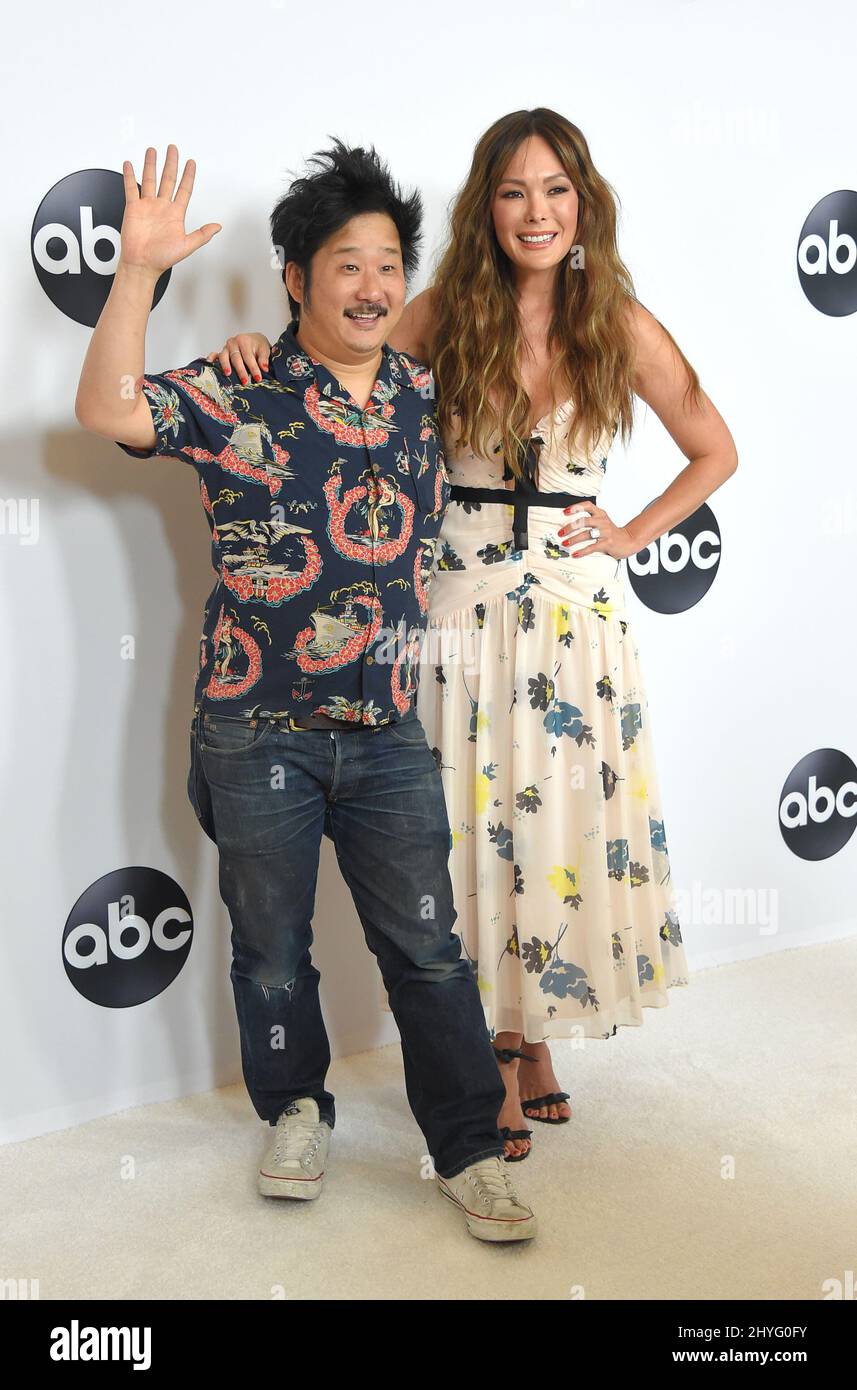 Bobby Lee and Lindsay Price at ABC's TCA Summer Press Tour white carpet  event held at the Beverly Hilton Hotel on August 7, 2018 in Beverly Hills,  CA Stock Photo - Alamy