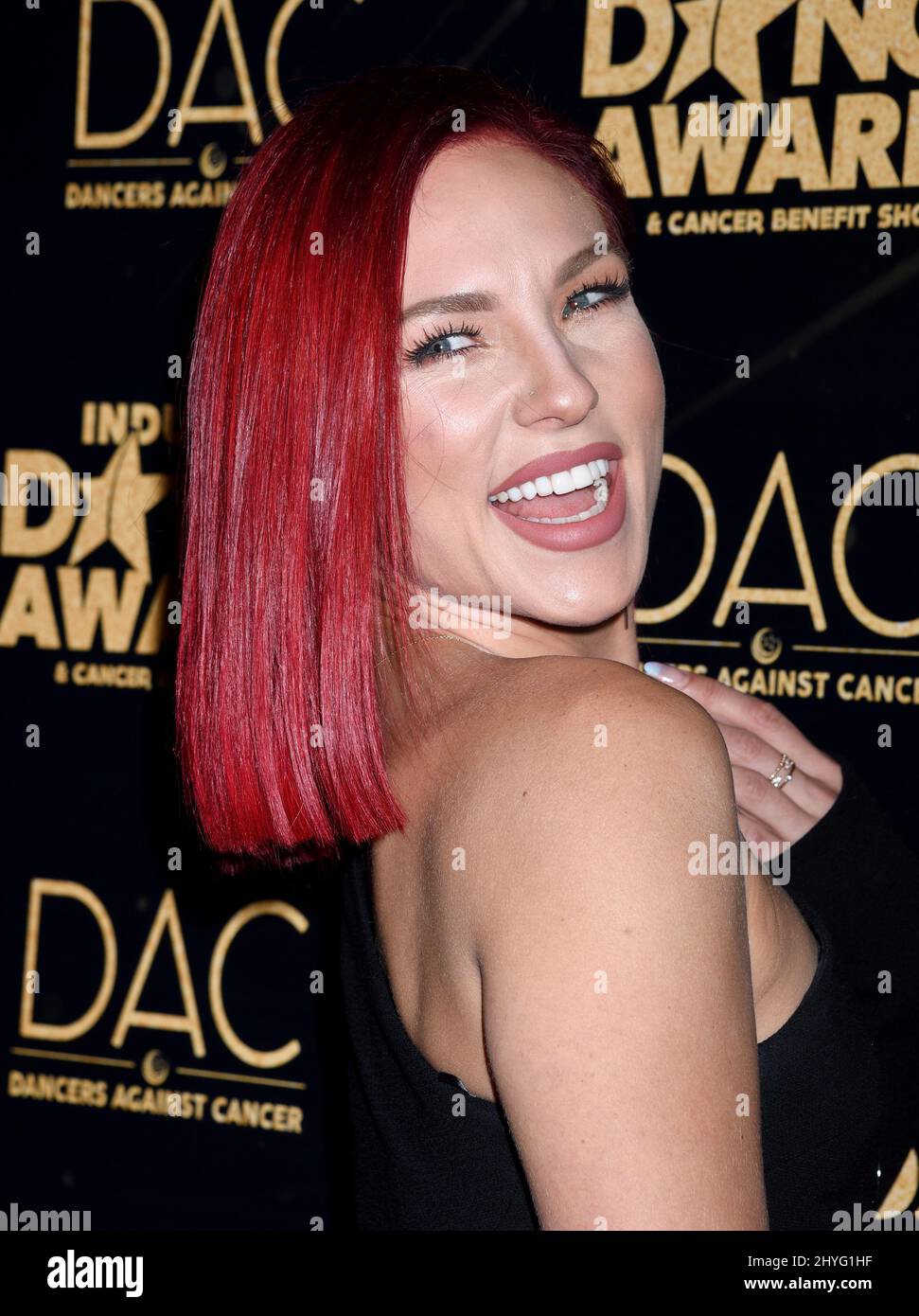 Sharna Burgess at the 2018 Industry Dance Awards held at Avalon