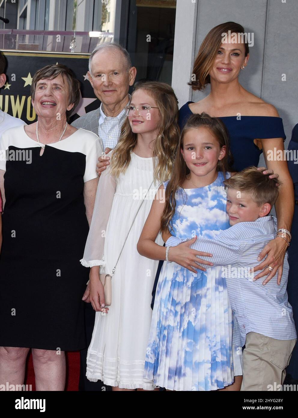Jennifer Garner, Patricia Garner, William Garner, Violet Affleck