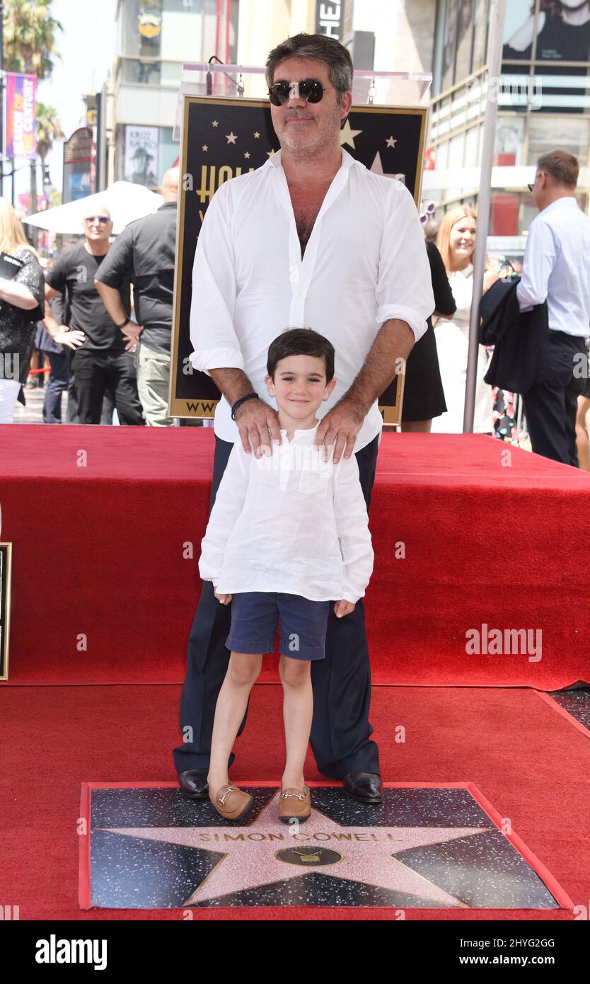 Simon cowell and eric cowell hi-res stock photography and images - Alamy