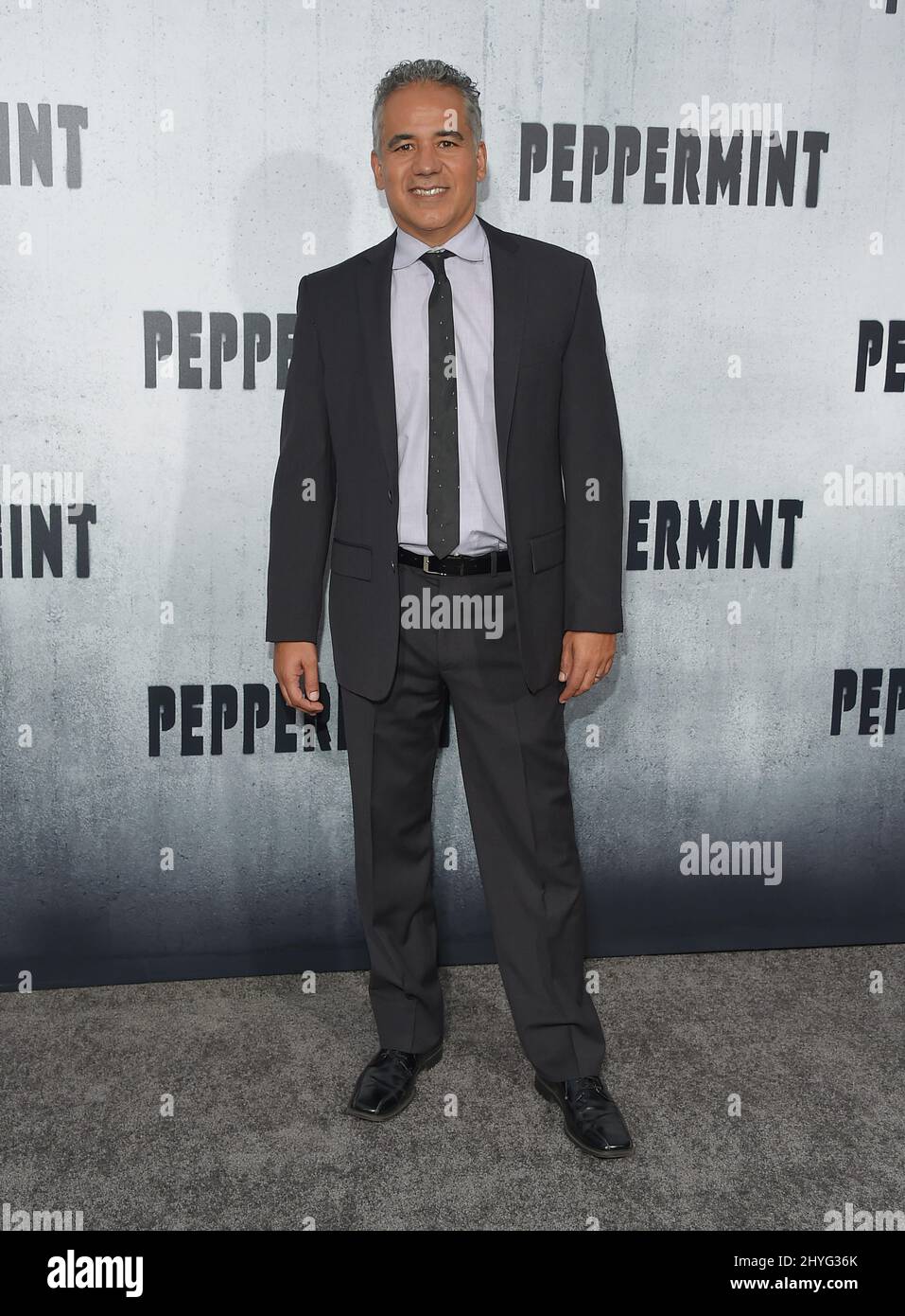 John Ortiz attending the Pepperming World Premiere in Los Angeles Stock Photo